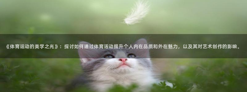 c666体育：《体育运动的美学之光》：探讨如何通过体育活动提升个人内在品质和外在魅力，以及其对艺术创作的影响。